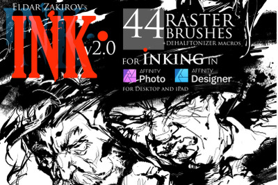 INK. for Affinity Photo &amp; Affinity Designer. Updated to v.2.0