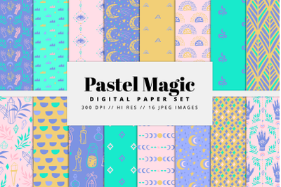 Pastel Magic Digital Paper