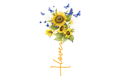 Mother Sunflower Love Christian Gift For Mom Png