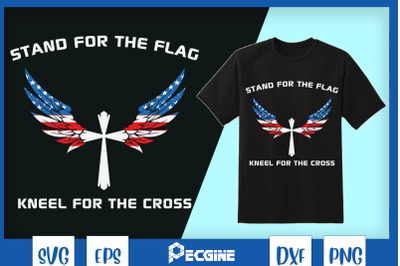 Stand For The Flag&2C; Kneel For The Cross