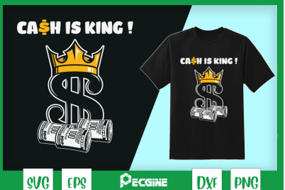 Cash Is King Crown Money