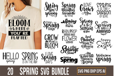 Spring SVG Bundle