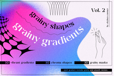 Grainy Gradients &amp; Grainy Shapes 2