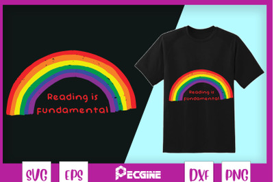 Reading is Fundamental Rainbow Fun LGBT