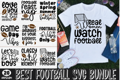 Football SVG Bundle For sale!