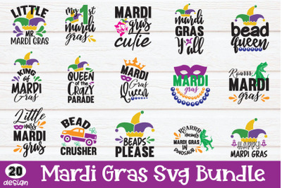Mardi Gras SVG Bundle
