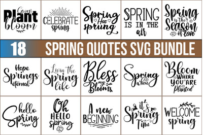 Spring SVG Bundle