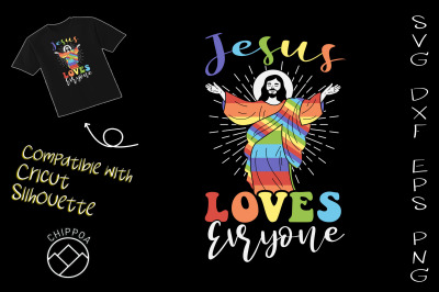 Jesus Loves Everyone LGBT Pride