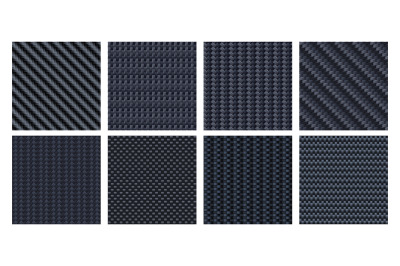 Carbon fiber texture. Interlaced fibers, carbonic woven and black aram