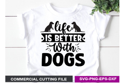 DOG SVG T shirt Design Template