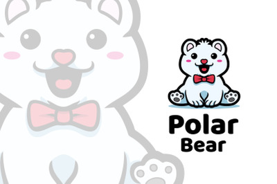 Polar Bear Mascot Logo