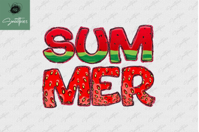 Summer Watermelon Strawberry Sublimation