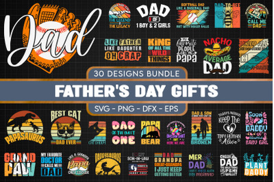 Father&#039;s Day SVG Bundle