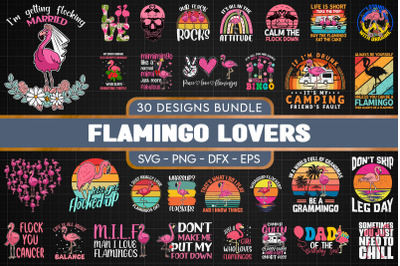 Flamingo SVG Bundle