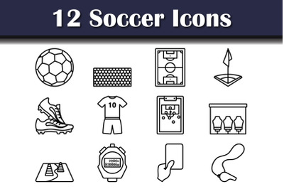 Soccer Icon Set