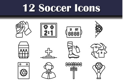 Soccer Icon Set