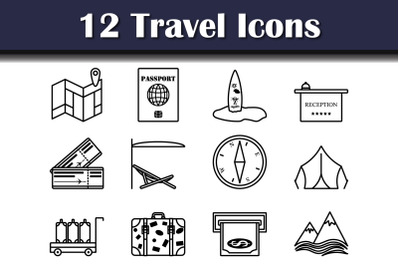 Travel Icon Set