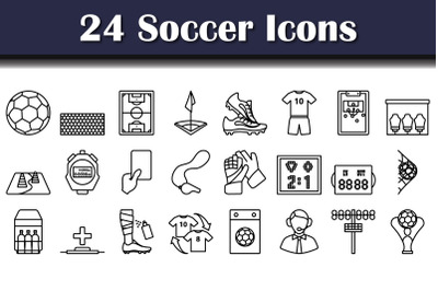 Soccer Icon Set