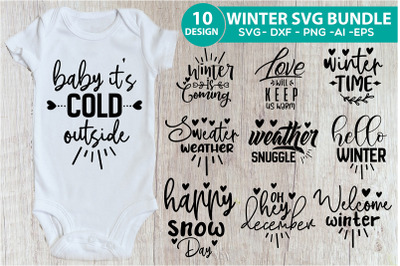 Winter SVG Bundle Vol-1