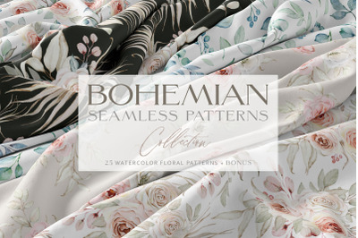 Bohemian Seamless Patterns