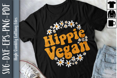 Funny Design For Hippies Vegan