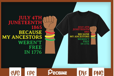 Juneteenth My Ancestors Free