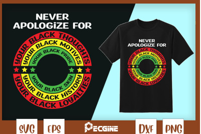 Never Apologize For Your Blackness