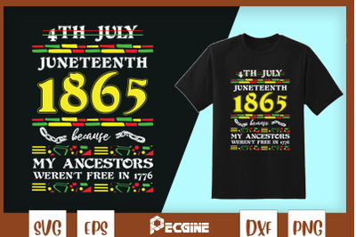 July 4th Juneteenth 1865