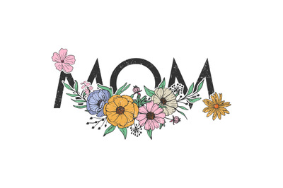 Best Mom Gift Floral Sublimation Files For Mother&#039;s Day