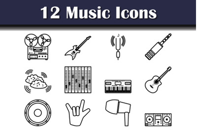 Music Icon Set