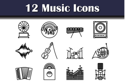 Music Icon Set