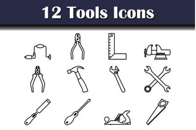 Tools Icon Set