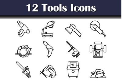 Tools Icon Set