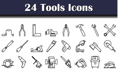 Tools Icon Set