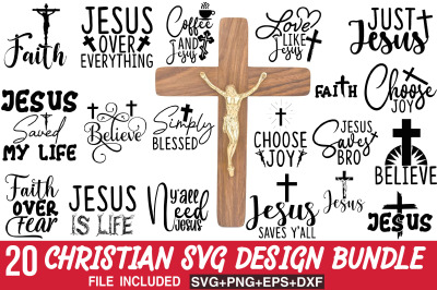 Christian SVG Design Bundle