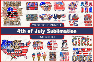 4th of July Sublimation Bundle