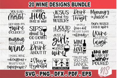 Wine Quotes, Wine SVG Bundle, Drinking Svg, Funny Shirt, wine lover