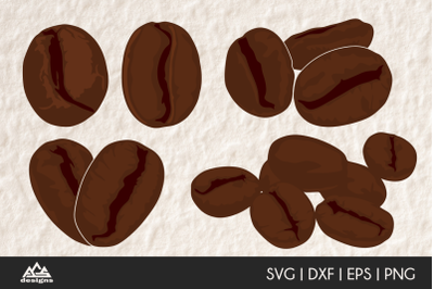 Coffee Bean Svg Design
