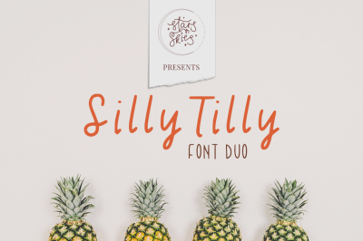 Silly Tilly Font Duo