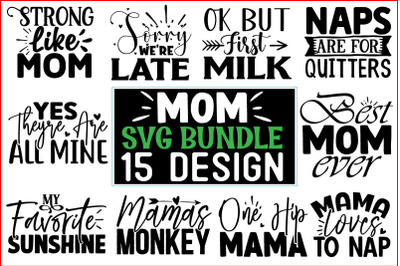 Mother&#039;s Day T shirt Design Bundle