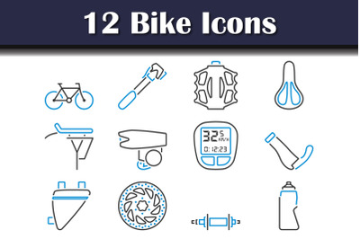 Bike Icon Set