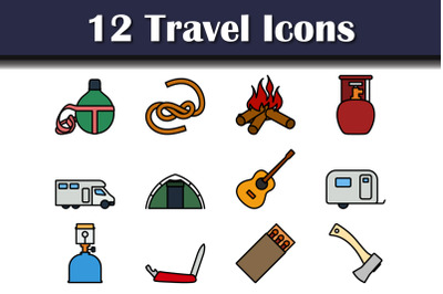 Travel Icon Set