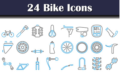 Bike Icon Set