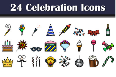 Celebration Icon Set