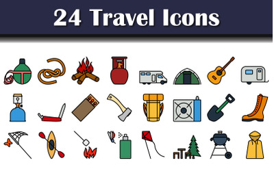 Travel Icon Set