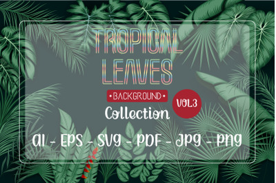 Tropical Background Collection Vol.3