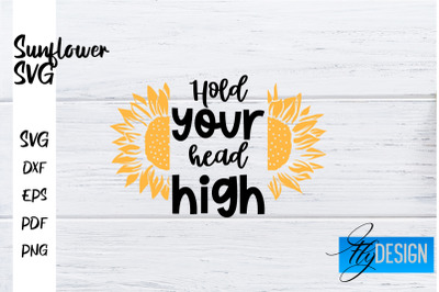 Sunflower SVG | Sunflower Quotes SVG | Sunflower Design