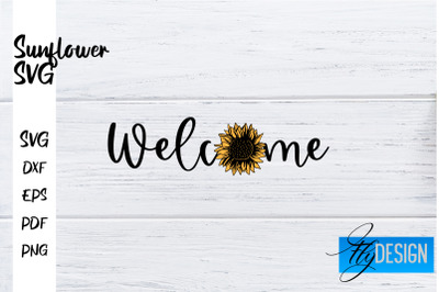 Sunflower SVG | Sunflower Quotes SVG | Sunflower Design