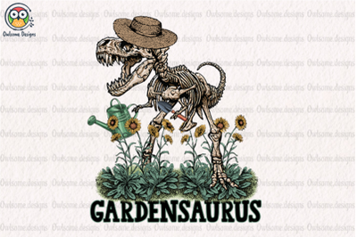 Funny Gardensaurus Sublimation