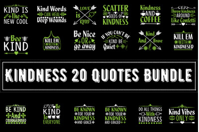 Kindness 20 Quotes Bundle